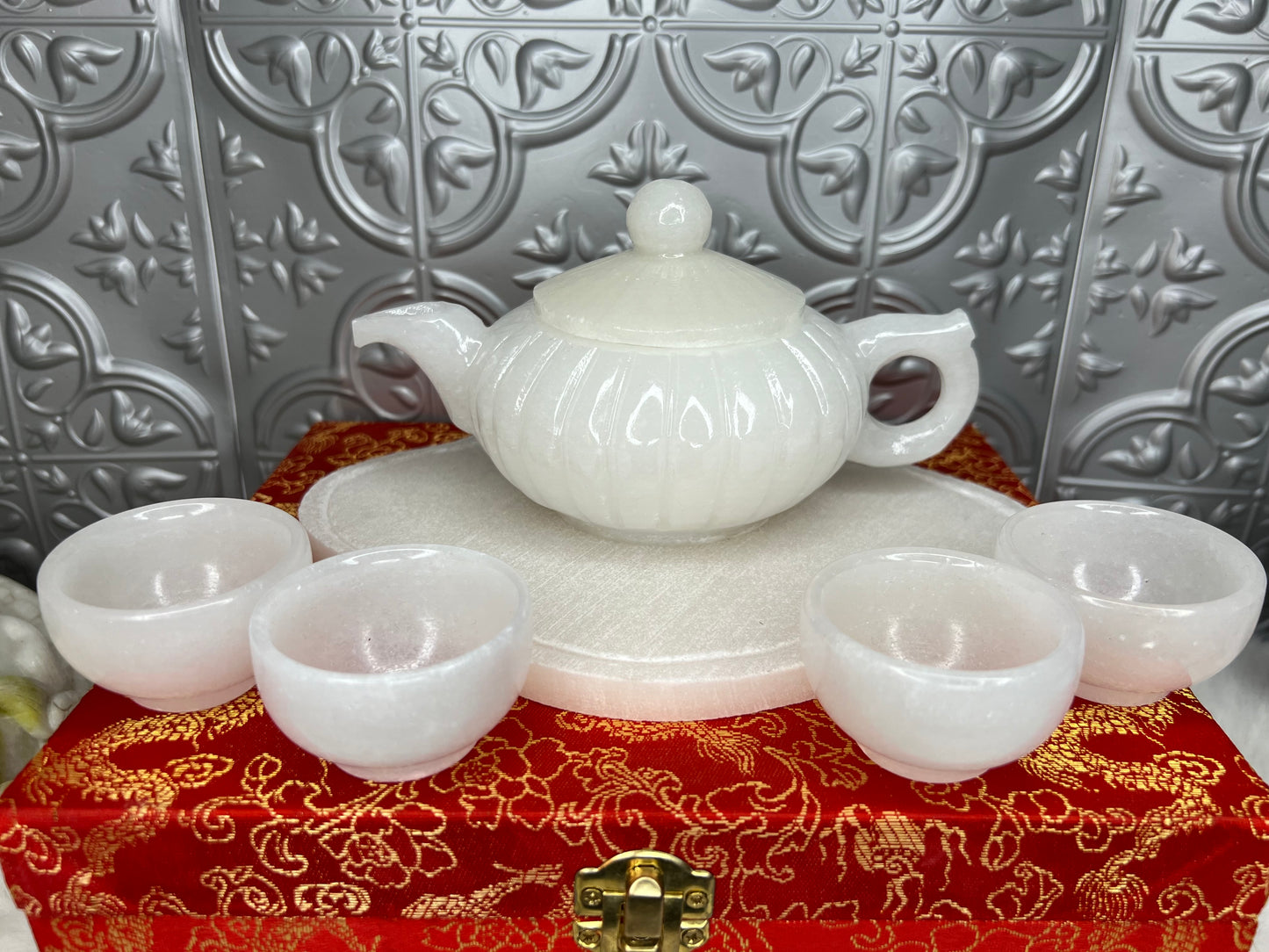 White Jade Tea Set